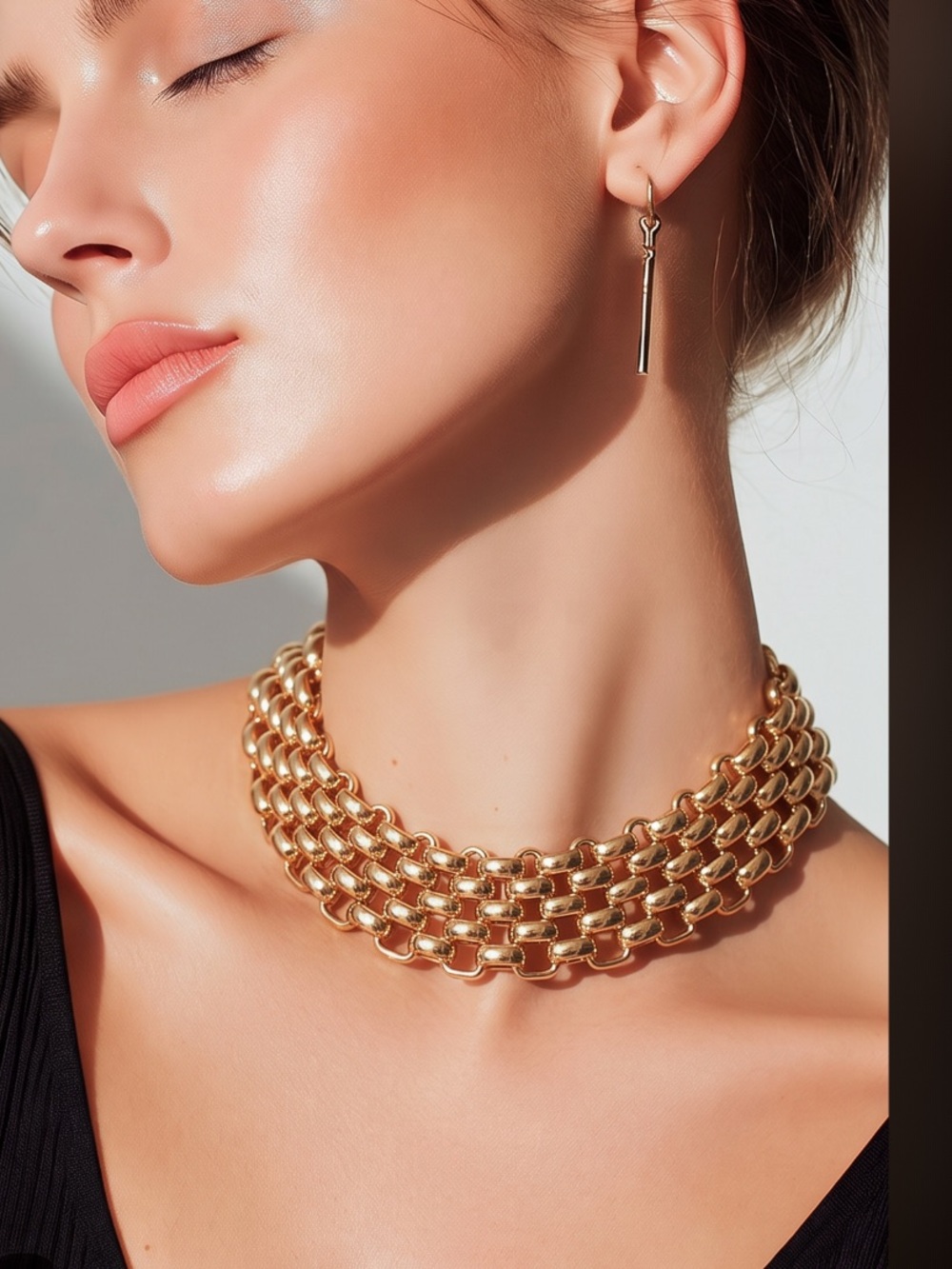 Brand New Golden Choker.